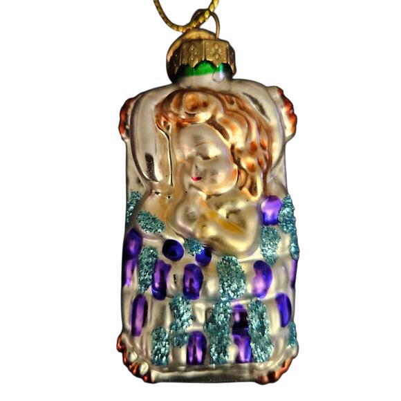 Christopher Radko Sweet Dreams Sleeping Child Ornament 2.5" Blown Glass - Picture 1 of 6